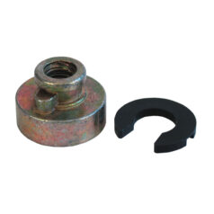 Seat mount nut kit. 1/4-20 - Diverse 97-24 Softail, FLT/Touring, XL Sportster, Dyna. Med 1/4-20 trådar