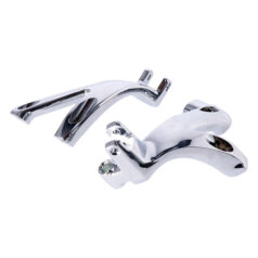 M8 Softail floorboard to foot peg conversion bracket set - 18-24 Softail med ryttare golvbrädor
