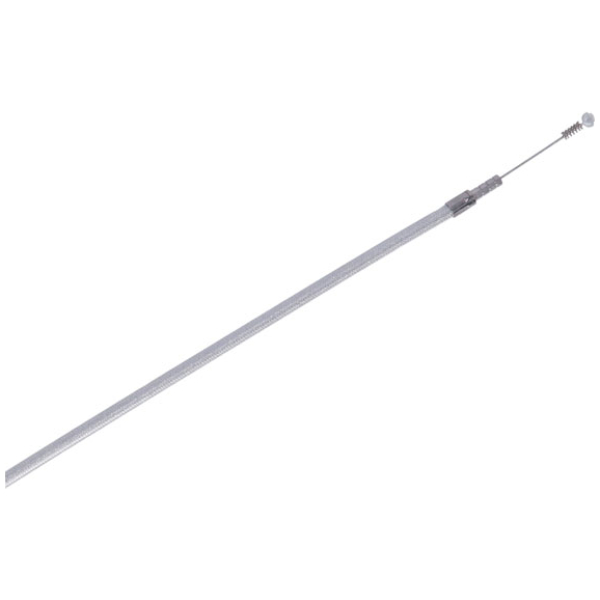 MCS, idle cable 42" (107cm). Chrome - 96-16 Big Twin; 2017 Dyna (Exkl. FXDLS); 96-22 XL Sportster. Med CV-förgasare/bränsleinsprutning (Exkl. 04-06 XL Sportster, Cruise Control-modeller & alla andra 08-up modeller med elektroniskt gasreglage) - Bild 2