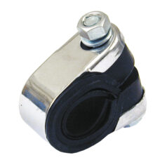 Universal handlebar mounting bracket. Chrome - Ultra mini speedos och andra styrmonterade produkter