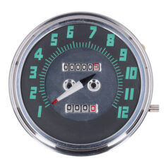 FL speedometer, '48-61 face', green. 1:1 MPH