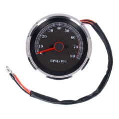 FX, FXR, XL tachometer. 6200 RPM redline - 84-94 FX, FXR, XL Sportster-modeller med styrmonterade instrument