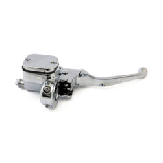 Handlebar master cylinder assy. 11/16" bore. Chrome - 96-07 Big Twin; 96-03 XL Sportster