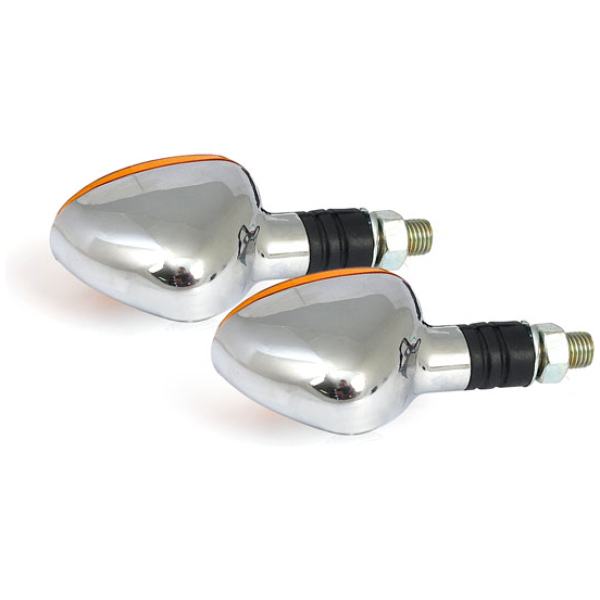 Little Duke, mini turn signals. Chrome - Bild 2