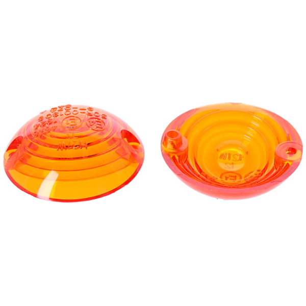 Replacement lens Bulls-Eye turn signal. Amber - Bild 2