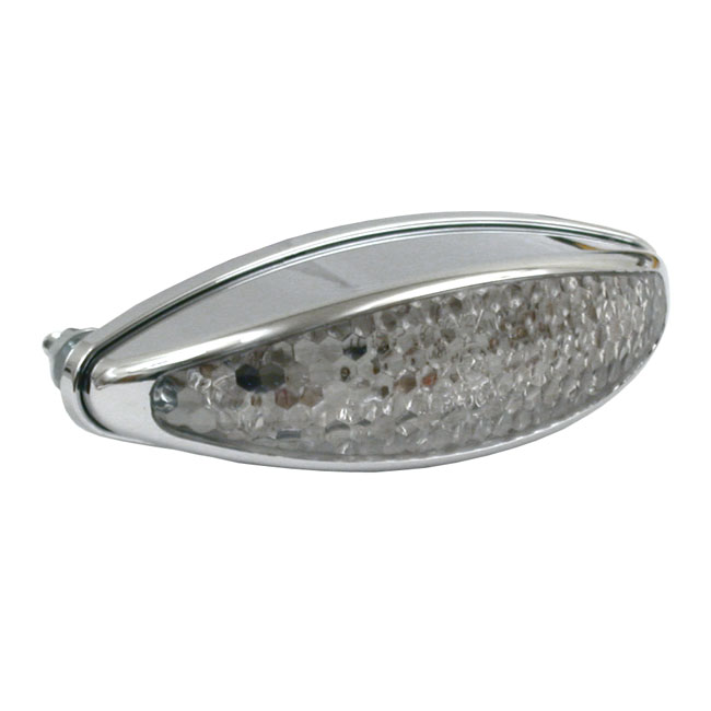 Micro L.A. LED taillight. Chrome - Universal