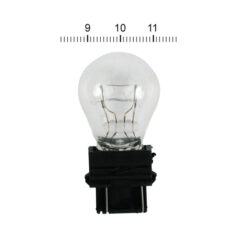 Wedge taillight/turn signal bulb #3157 base. White light
