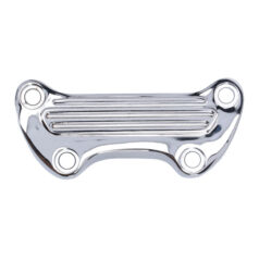 Handlebar top clamp, without skirt - Diverse 73-23 Big Twin, XL Sportster (Exkl. FLT/Touring). Med stänger 1" diameter
