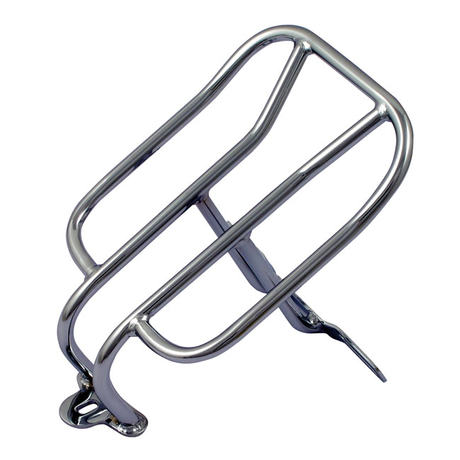 Luggage rack. Chrome - 94-20 XL Sportster med registreringsskylt ovanför bakljus (Exkl. 11-20 XL1200C modeller med 69352-11/A bakljus)