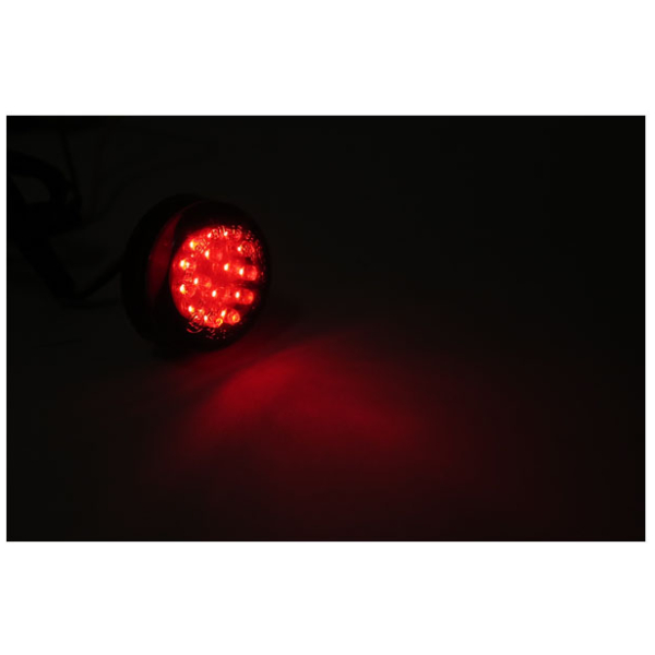 Micro disc, LED taillight. 30mm smoke lens - Universal - Bild 3