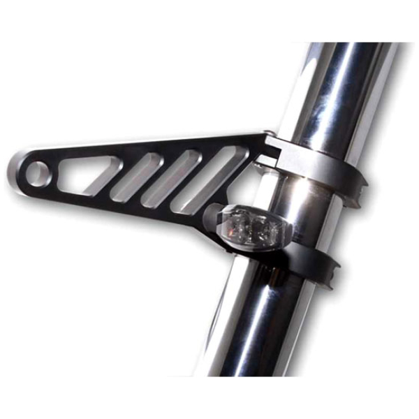 Fingers, adj. headlamp bracket assembly long 35-37mm. Black - Universal med 35-37mm gaffelrör - Bild 2