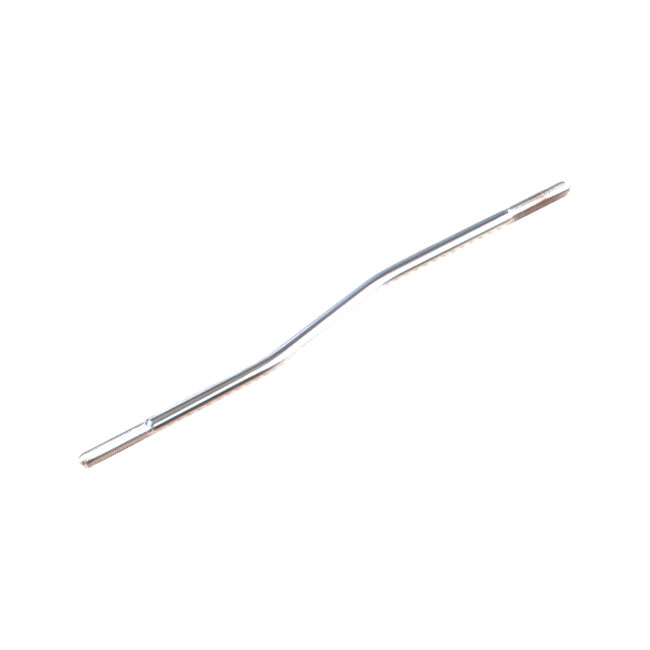 Front brake rod, 10" long. Chrome - 36-57 Big Twin