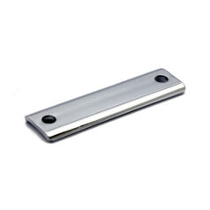 FLT/Touring muffler hanger bracket. Chrome - L85-24 FLT/Touring; Endast 1986  FXRD