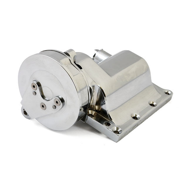 Ratchet top assembly. Chrome - 52-E79 4-växlad Big Twin med fotväxling