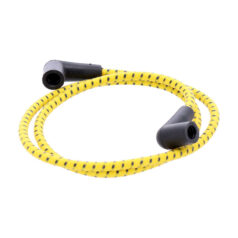 Universal 40" spark plug wire set. Cotton cloth yellow/black - Universal med spole före 1999