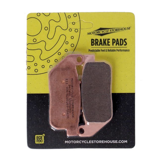 MCS, brake pads front. Sintered - Fram: 04-13 XL Sportster (exkl. XR1200)