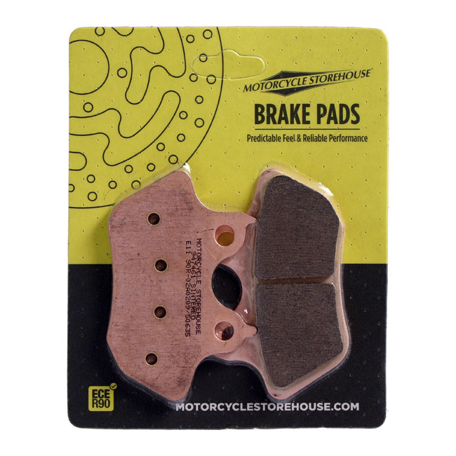 MCS, brake pads rear. Sintered - Bak: 06-07 FXSTB/C, FLSTF; 2006 FXSTS, FXSTI; 2007 FXST