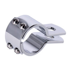 3-piece clamp 1-1/2". Chrome steel - Runda rör