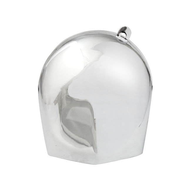 Horn cover, high note. Chrome - 84-90 Softail; 76-84 FL FX