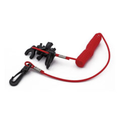 Clip-on lanyard cord, for emergency ignition kill switch - Universal