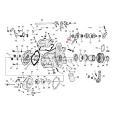 Shifter cam follower - 80-00 5-växlad Big Twin (exkl. 2000 Softail)