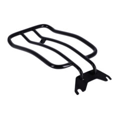 Solo seat luggage rack, 7". Black - 18-20 FLFB Fat Boy 107. Med solosits