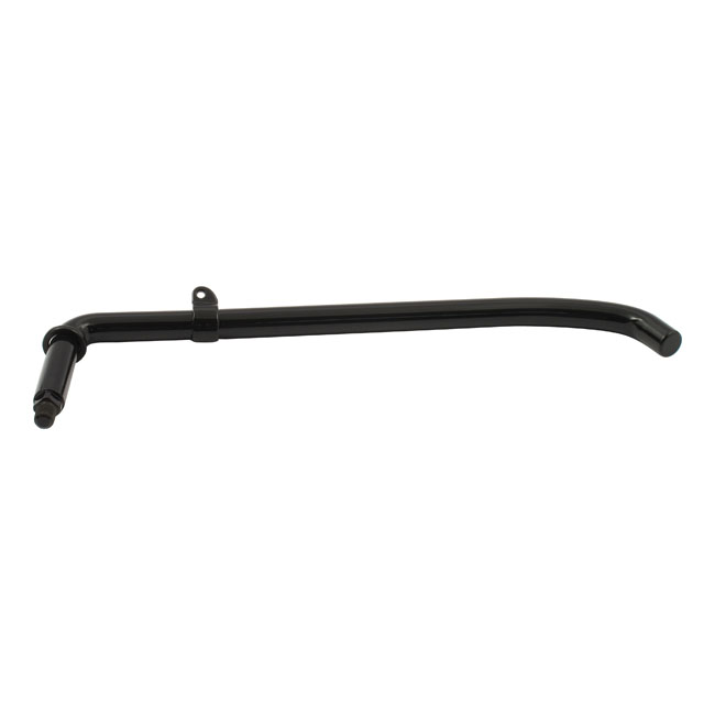 Jiffy stand stock replica 1936-57 style. Black - 37-86 FL, FX; 84-88 Softail