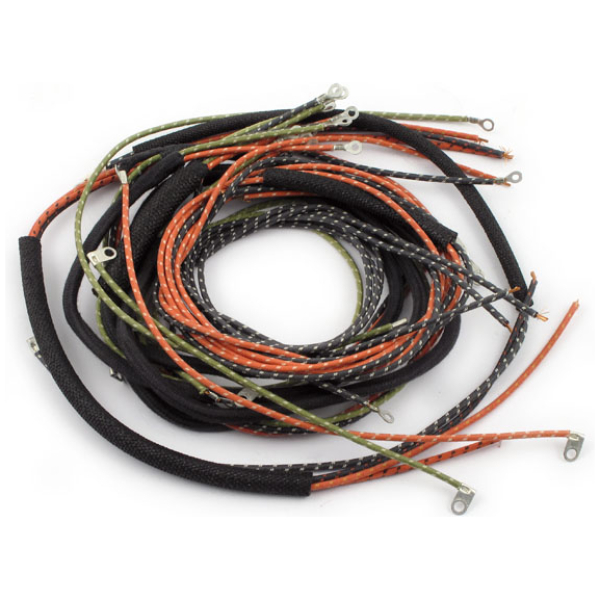 OEM style main wiring harness, complete set. UL, EL, FL - 1947 UL, EL, FL modeller