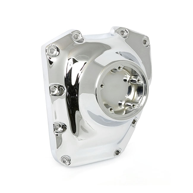 OEM style 01-17 cam cover. Chrome - 01-17  Twin Cam; S&S T-seriens motorer