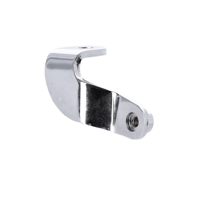 Oil tank mount bracket. Front. Chrome - 84-99 Softail