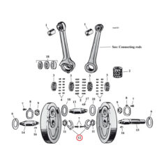 Lockwasher,pinion/sprocket shaft - 32-73 45" SV