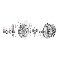 Sprocket shaft spacer shim. .030" - 70-02 Big Twin