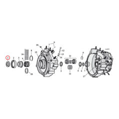 Sprocket shaft spacer shim. .120" - 70-02 Big Twin