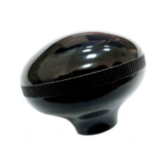 Shift lever knob. Black. Large - 37-73 45" Flathead