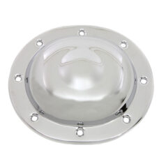 Steel dimple derby cover chrome - 37-48 UL; 36-40 EL; 41-63 GE; 41-53 WL; 41-64 FL