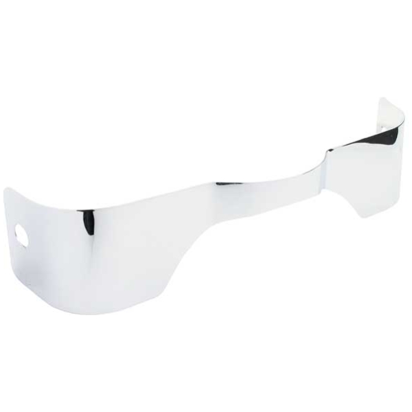 Lower outer batwing fairing trim skirt. Chrome - 86-95 FLT/Touring med Batwing kåpa