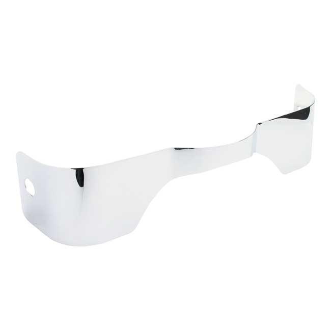 Lower outer batwing fairing trim skirt. Chrome - 86-95 FLT/Touring med Batwing kåpa