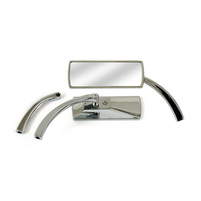 Custom Rectangular mirror. Chrome