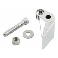 96-up right side mirror adapter. Chrome - 96-17 Big Twin; 96-21 XL Sportster