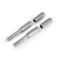 Mirror stem extension kit. Chrome - 82-24 de flesta H-D (exkl. V-Rod, XL1200X, RH-serien, RA Pan America 1250/S-modeller)