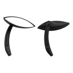 Snake Eye mirror set. Black - 65-UP H-D