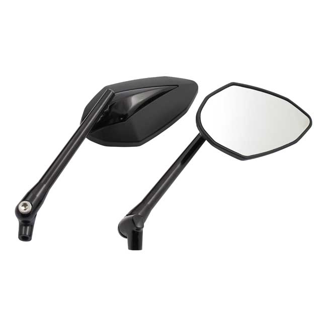 'Double Deuce' mirror set. Black head & stem