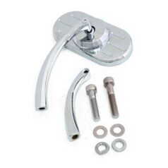 Rascal oval mirror set - METRISK ADAPTER KRÄVS: K1411(HON/SUZ/KAW) ELLER K1413 / 508896(YAM)