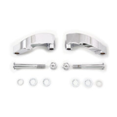 Mirror extension set. Chrome - 08-14 Softail; 06-17 Dyna