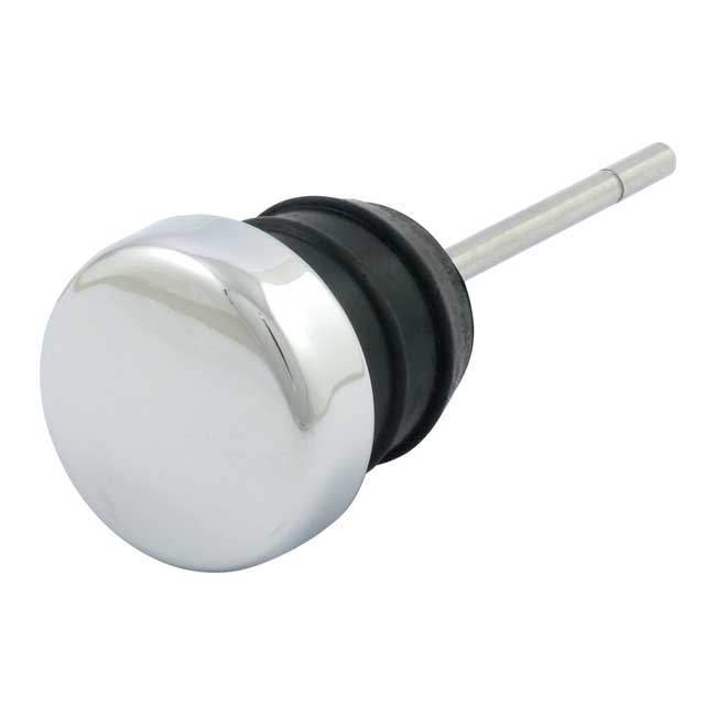 Oil tank fill plug, short dipstick - 84-99 Softail; 82-03 XL Sportster
