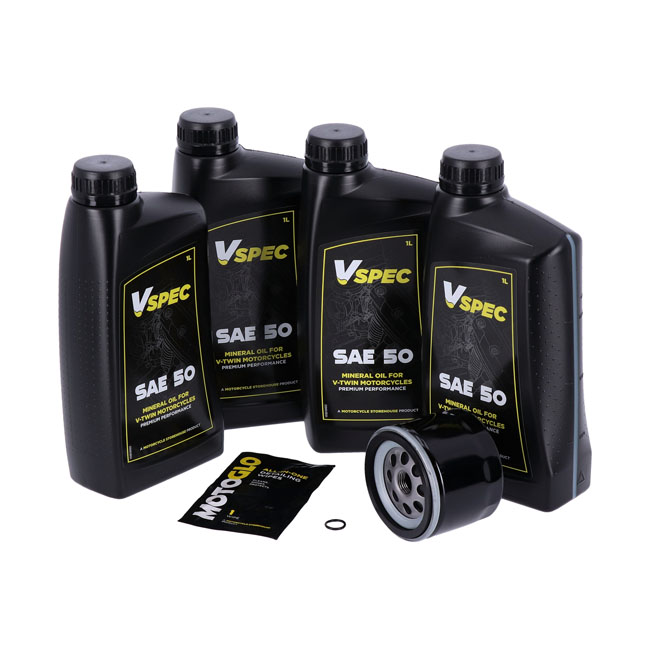 MCS,  oil service kit. SAE 50 - L82-84 FL Spade; L82-84 FX spade