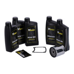 MCS, 'Big Oil' service kit. Mineral. Chrome filter - 87-94 FXR