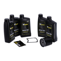 MCS, 'Big Oil' service kit. Full synthetic. Black filter - 87-94 FXR