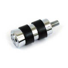 Cushion band shift/brake peg, Chrome - De flesta H-D med 5/16-24 gängor