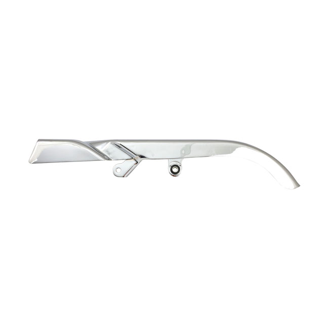 Upper belt guard, Softail. Chrome - 07-17 Softail